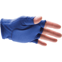 Doublures antichocs pour gants sans doigts, main droite, 6/T-petit, Paume en Synth&eacute;tique, Poignet &agrave; enfiler Groupe Generik