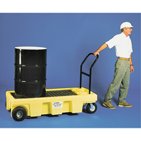 Chariots Poly-Spillcart ATC, 66,5" lo x 29" la x 46,9" h, Cap. de d&eacute;versement 57 gal. US Groupe Generik