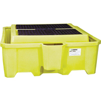 GRV 2000i avec drain, Capacit&eacute; de d&eacute;versement 385 gal. US, 73" x 80,5" x 29,5" Groupe Generik