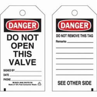 &eacute;tiquettes de s&eacute;curit&eacute; auto-plastifiantes, Polyester, 3" la x 5-3/4" h, Anglais Groupe Generik