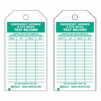 &eacute;tiquettes pour r&eacute;sultats de test, Polyester, 4" la x 7" h, Anglais Groupe Generik