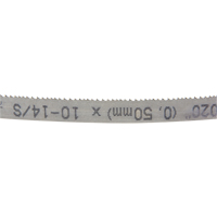 Univerz Portable Band Saw Blade, Bi-Metal, 44-7/8" L x 1/2" W x 0.020" Thick, 10-14 TPI Groupe Generik