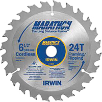 Lames de scie Marathon, 5-3/8", 18 dents, Pour Bois Groupe Generik