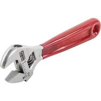Adjustable Wrench, 4-1/2" L, 1/2" Max Width, Chrome/Polished Groupe Generik