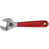 Adjustable Wrench, 4-1/2" L, 1/2" Max Width, Chrome/Polished Groupe Generik