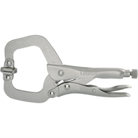 Locking Pliers, 6-4/5" Length, C-Clamp Groupe Generik
