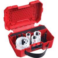 Trousse de scie-cloche &agrave; dents en carbure Hole Dozer, 9 morceaux Groupe Generik