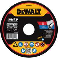 XP Metal Cut-Off Wheel, 4-1/2" x 0.045", 7/8" Arbor, Ceramic, Type 1 Groupe Generik