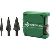 Step Bit Set, 1/8"/3/16" - 1/2"/7/8"/1-1/8"  Groupe Generik