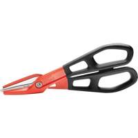 Cisaille d'&eacute;tain en aluminium dentel&eacute; de 13" avec poign&eacute;e tremp&eacute;e, Longueur de coupe de 3", Coupe Droit Groupe Generik