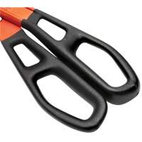 Cisaille d'&eacute;tain en aluminium dentel&eacute; de 13" avec poign&eacute;e tremp&eacute;e, Longueur de coupe de 3", Coupe Droit Groupe Generik