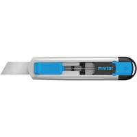 SECUNORM 540 Retractable Knife with Styropor Blade No. 17940, 36 mm, Stainless Steel, Heavy-Duty, Aluminum Handle Groupe Generik