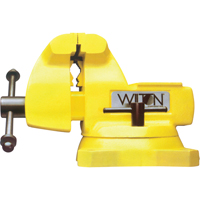 High Vis Safety Vise, 6" Jaw Width, 4-1/8" Throat Depth Groupe Generik