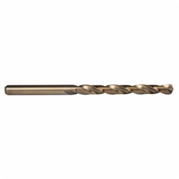 Taper Length Drill Bit, 1/16", High Speed Cobalt, 1-3/4" Flute, 135° Point Groupe Generik