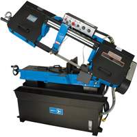 JHBS-916 Metal Bandsaw, Horizontal, 9" Round and 1-3/8" x 16" - 9" x 12" Rectangular Cutting Capacity Groupe Generik