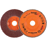 Disque &agrave; lamelles Enduro-Flex, 5" x 7/8", Type 27, Grain 40, Alumine de zirconium Groupe Generik