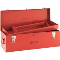 Tool Box, 10-3/4" D x 25-1/2" W x 10" H, Red Groupe Generik