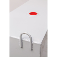 Steel Fuel Transfer Tank, Steel, 100 Gal. Capacity, Black Groupe Generik