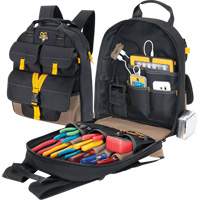 E-Charge Back Pack, 13-1/2" L x 5-1/4" W, Black, Polyester Groupe Generik