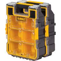 Mid-Size Pro Organizer, 4-1/2" W x 10-1/4" D x 13-3/5" H, Black/Yellow Groupe Generik