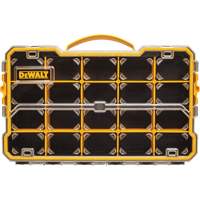 Compartment Pro Organizer, 11" W x 17-5/8" D x 2-7/8" H, Black/Yellow Groupe Generik