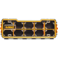 Compartment Pro Organizer, 6-5/8" W x 17-5/8" D x 2-7/8" H, Black/Yellow Groupe Generik