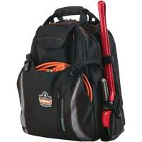Arsenal&reg; 5843 Tool Backpack, 13-1/2" L x 8-1/2" W, Black, Polyester Groupe Generik