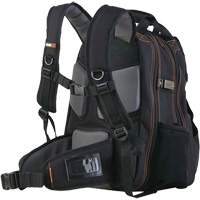 Arsenal&reg; 5843 Tool Backpack, 13-1/2" L x 8-1/2" W, Black, Polyester Groupe Generik
