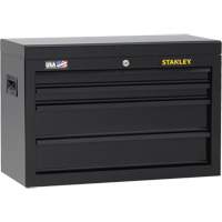 100 Series Tool Chest, 26" W, 4 Drawers, Black Groupe Generik
