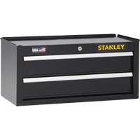300 Series Middle Tool Chest, 26" W, 2 Drawers, Black Groupe Generik