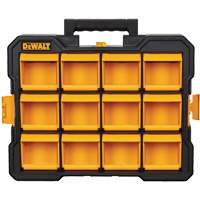 Organisateur Flip-Bin, 3-7/8" la x 17-3/4" p x 13-7/8" h, Noir/Jaune Groupe Generik