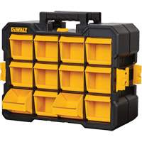Organisateur Flip-Bin, 3-7/8" la x 17-3/4" p x 13-7/8" h, Noir/Jaune Groupe Generik