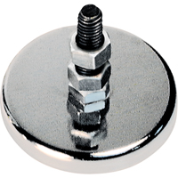 Low Profile Cup Magnets, 2-1/4" Dia., 5 lbs. Pull Groupe Generik