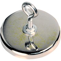 Low Profile Cup Magnets, 2-5/8" Dia., 41  lbs. Pull Groupe Generik