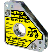Magnetic Welding Squares, 3-3/4" L x 3/4" W x 3-3/4" H, 60 lbs. Groupe Generik