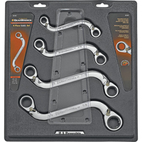"S" Reversible Wrench Set - 4 Pieces Groupe Generik