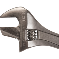 Adjustable Wrench, 10" L, 1-3/8" Max Width, Black Groupe Generik