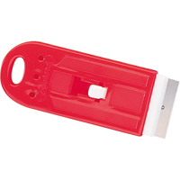 Grattoirs &agrave; lame de rasoir r&eacute;tractable, Lame Acier &agrave; haute teneur en carbone, Largeur 1-1/2", Manche Plastique Groupe Generik