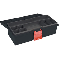 Coffre &agrave; outils robuste, 15" la x 7" p x 5-1/2" h, Noir Groupe Generik