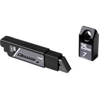 Lames de rechange noires tr&egrave;s aiguis&eacute;es, Style Cassable Groupe Generik