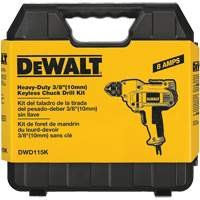 VSR Mid-Handle Drill, 3/8" Chuck, 8 A, 120 V, 0-2500 RPM, Keyless Chuck Groupe Generik