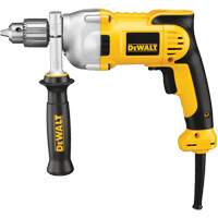 Heavy-Duty VSR Pistol Grip Drill, 1/2" Chuck, 10 A, 120 V, 0-1250 RPM, Keyed Chuck Groupe Generik