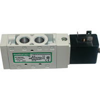 Pilot 5-Way 2-Position 4-Way Solenoid Valves, 1/8" Pipe, 150 PSI Groupe Generik