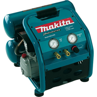 Air Compressors, Electric, 3.3 Gal. (4 US Gal.), 130 PSI, 120/1 V Groupe Generik