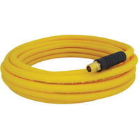 Easyflex Premium Hoses with Fittings, Air/Water, Technopolymer, 1/4" dia. x 25', 300 psi, 1/4 NPT Groupe Generik