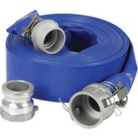Lay-Flat Discharge Hose Kit for Water Pump, 2" x 600" Groupe Generik