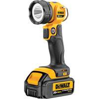 Lampe de travail Max, DEL, 110 lumens, 11 hres de fonctionnement, Bloc-pile Rechargeable, Plastique Groupe Generik