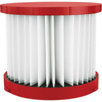 Dry Vacuum Filter, Hepa, Fits 1.6 - 2.5 US gal. Groupe Generik