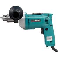 Variable Speed Drill, 1/2" Chuck, 6.5 A, 120 V, 0-550 RPM, Keyed Chuck Groupe Generik