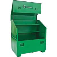 Jobsite Chest, 36" W x 30" D x 48" H, Green Groupe Generik